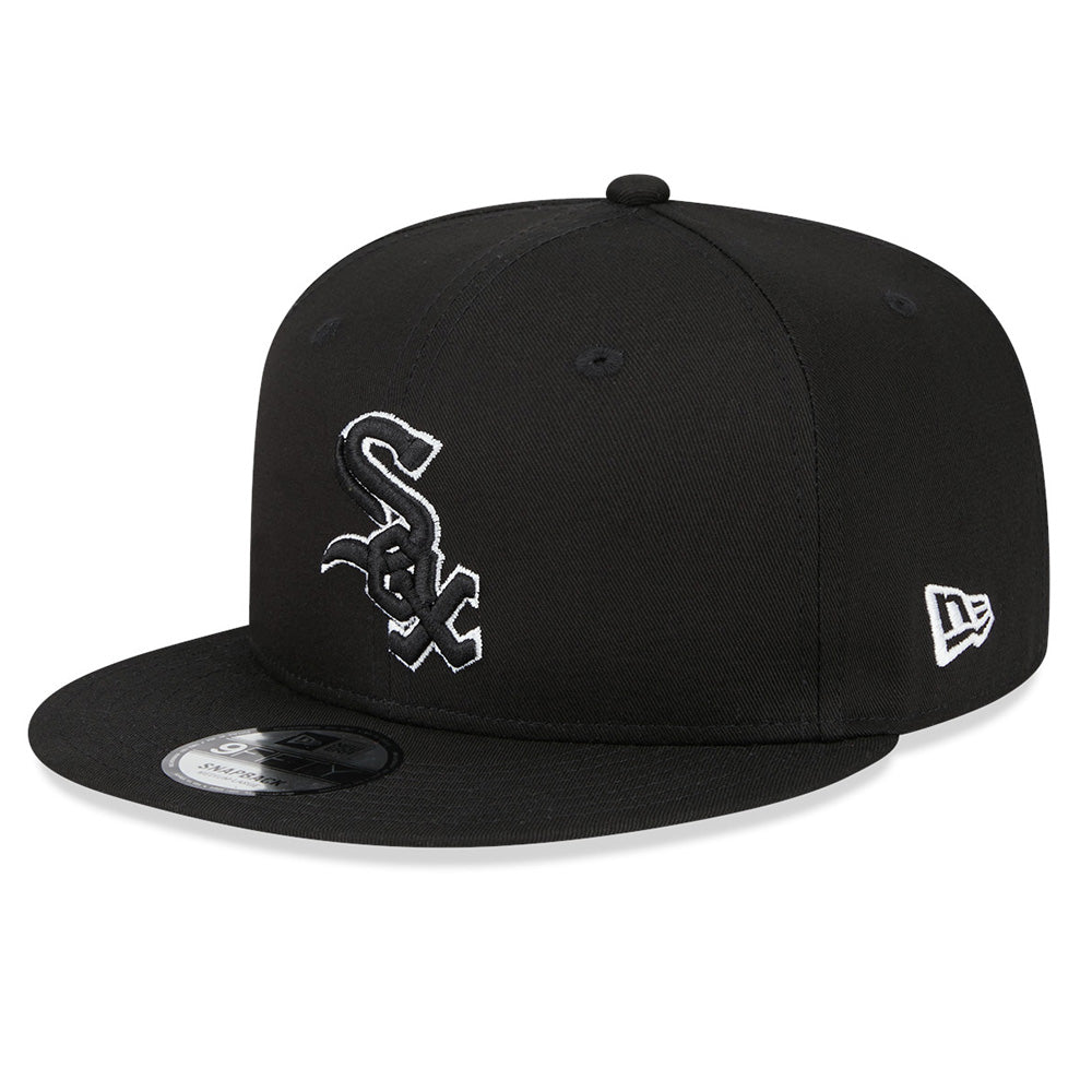 New Era - 9Fifty Side Patch Script White Sox Snapback - Black